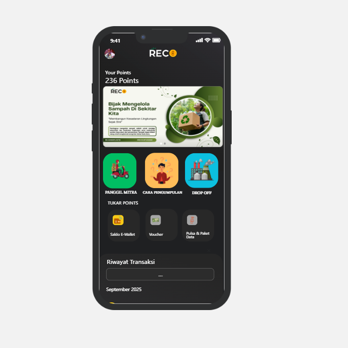 Mockup StartUP ( RECO )